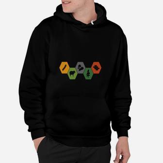 Settlers Of Catan Minimalistic Colored Hoodie - Seseable