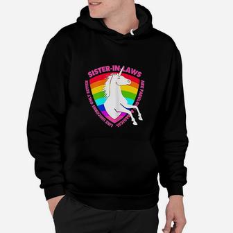 Sister In Law Unicorn Gift For Girls And Women Kids Adults Hoodie - Seseable