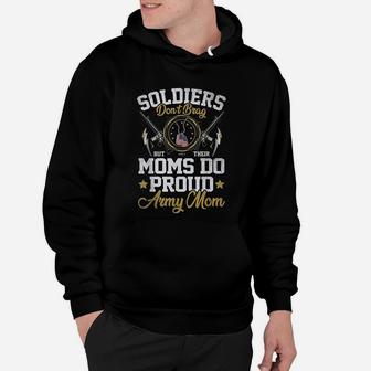 Soldiers Dont Brag But Moms Do Proud Army Mom Mother Gift Hoodie - Seseable