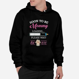 Soon To Be Mommy Est 2020 Or 2019 First Time Moms Hoodie - Seseable