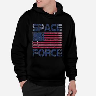 Space Force Usa America Science Astronaut Hoodie - Seseable