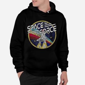 Space Force Vintage Hoodie - Seseable
