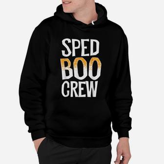 Sped Special Education Sped Boo Crew Hoodie - Seseable