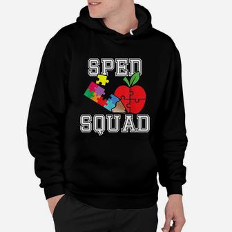Sped Squad Special Education Teacher Gift Sped Squad Hoodie - Seseable