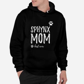 Sphynx Mom Best Ever Cat Mom Hoodie - Seseable