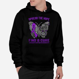 Spread The Hope Find A Cure Hidradenitis Suppurativa Awareness Support Hidradenitis Suppurativa Warrior Gifts T-shirt Hoodie | Seseable UK