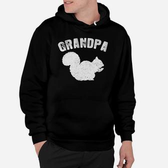 Squirrel Grandpa Matching Family Vintage Hoodie - Seseable