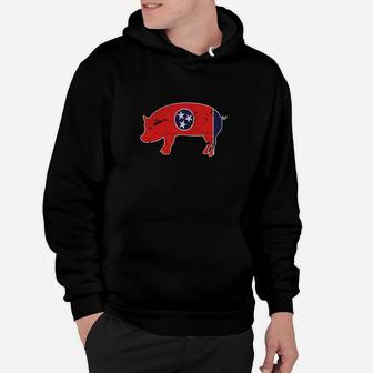 State Of Tennessee Barbecue Shirt - Pig Hog Bbq Competition Hoodie - Seseable