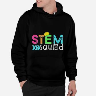 Stem Squad Science Technology Engineering Math Teacher Gift Hoodie - Seseable