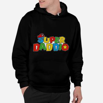 Super Daddio Funny Dad Hoodie - Seseable