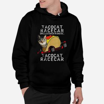 Tacocat Racecar Crazy Mexican Food Fast Car Funny Taco Hoodie - Seseable