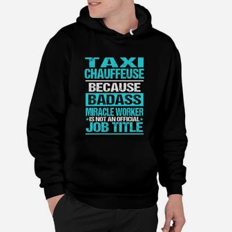 Taxi Chauffeuse Hoodie - Seseable