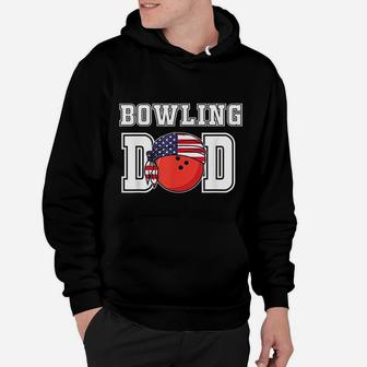 Ten Pin Bowlers Team Player Fathers Gifts For Bowling Dad Hoodie - Seseable