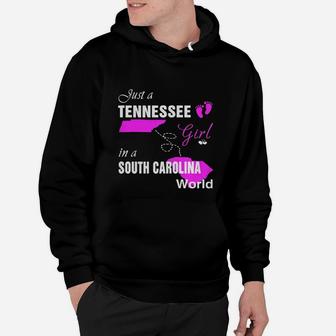 Tennessee Girl In South Carolina Shirts Tennessee Girl Tshirt,south Carolina Girl T-shirt,south Carolina Girl Tshirt,tennessee Girl In South Carolina Shirts Hoodie - Seseable