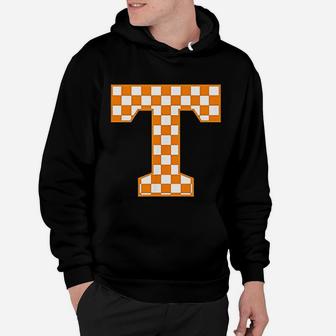 Tennessee T | Knoxville Checkered Game Day Gift Hoodie - Seseable