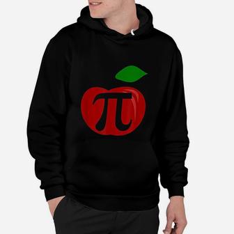 Thanksgiving Apple Pie Lover Funny Pi Day Math Hoodie - Seseable