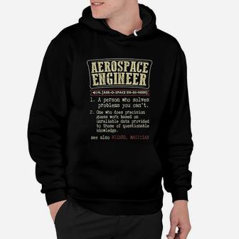 The Definition Of An Aerospace Engineer Funny Hoodie - Seseable