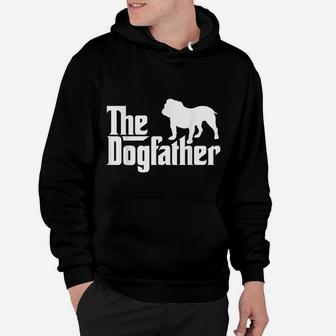 The Dogfather Bulldog, best christmas gifts for dad Hoodie - Seseable