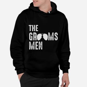 The Groomsmen Cool Shades Funny Bachelor Party Gift Hoodie - Seseable
