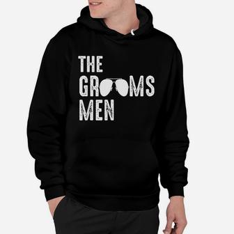 The Groomsmen Cool Shades Funny Bachelor Party Hoodie - Seseable