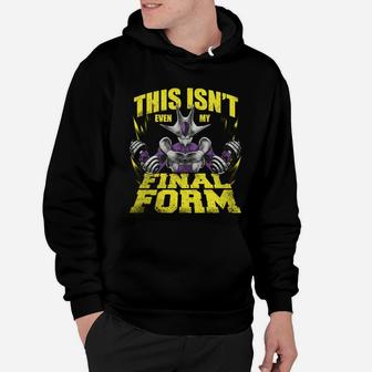 This Is Not Even My Final Form Cooler Saiyan Gym Workout Hoodie - Seseable