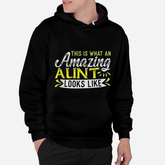 This Is What An Amazing Aunt Looks Like Soon To Be Auntie Hoodie - Seseable