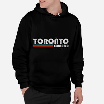 Toronto Canada Retro Vintage Travel Vacation Gift Hoodie - Seseable
