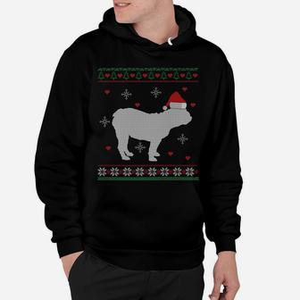 Ugly Christmas Pug Funny Gift Dog Lover Hoodie - Seseable