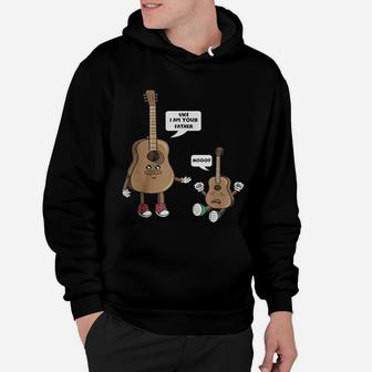 Uke I Am Your Father Funny Guitar Ukulele Player Music Lover Musical Instruments Hoodie - Seseable