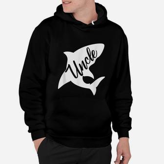Uncle Shark Matching Family Shark Hoodie - Seseable