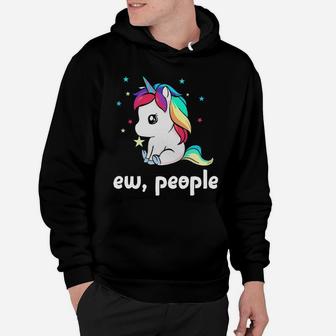 Unicorn Ew People Hoodie - Seseable