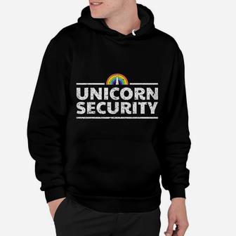 Unicorn Security Funny Cute Police Halloween Costume Hoodie - Seseable