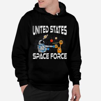 United States Space Force Vintage Funny Science Gift Hoodie - Seseable