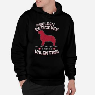 Valentine Shirt For Golden Retriever Dad Or Mom Hoodie - Seseable