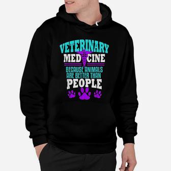 Veterinary Medicine Vet Tech Veterinarian Funny Hoodie - Seseable