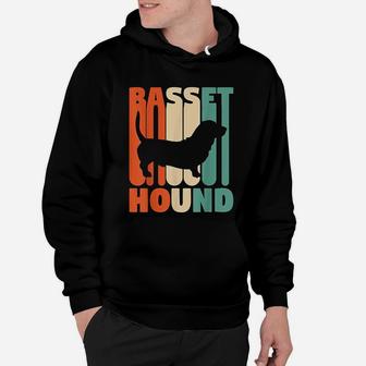 Vintage Basset Hound Basset Hound Dog Lover Hoodie - Seseable