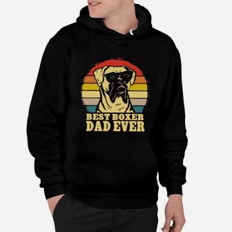Vintage Best Boxer Dad Ever Father’s Day Hoodie - Seseable