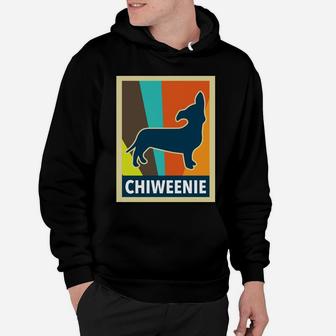 Vintage Chiweenie Cool Dog Chiweenie Hoodie - Seseable