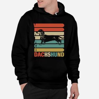 Vintage Dachshund Dog Shirts For Who Love Dachshund Hoodie - Seseable