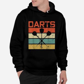 Vintage Darts Board Sports Bar Gift Hoodie - Seseable