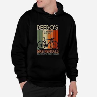 Vintage Deebo Bike Rentals Funny Bike Rider Gifts Hoodie - Seseable