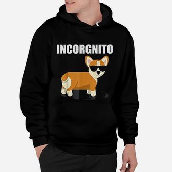 Vintage Incorgnito Funny Corgi Lover Hoodie - Seseable