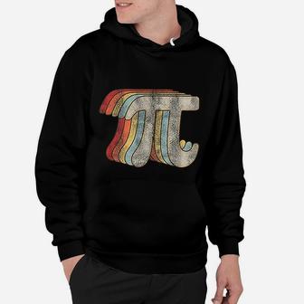 Vintage Pi Math Geek Retro Design For Pi Day Hoodie | Seseable UK