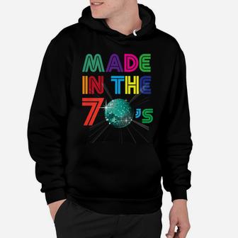 Vintage Retro Made In The 70s Gift 40 Yrs Years Old Hoodie - Seseable