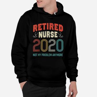 Vintage Retro Retired Nurse Hoodie - Seseable