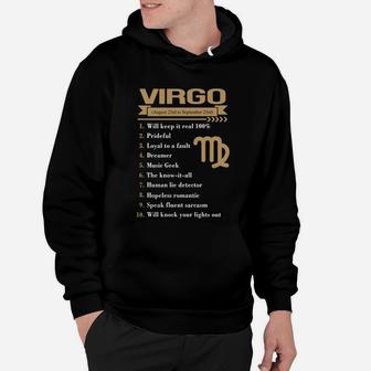 Virgo Queens, Virgo Kings, Virgo Facts T Shirts Hoodie - Seseable