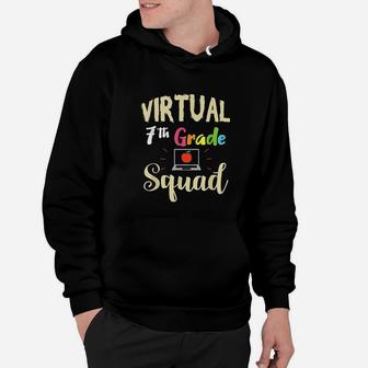 Virtual 7th Grade Squad Teacher Student Back To School Hoodie - Seseable
