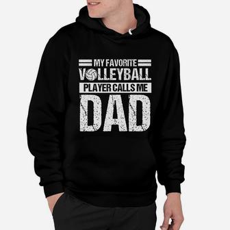 Volleyball Player Calls Dad Fathers Day Gift From Son Hoodie - Seseable