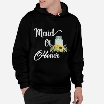 Wedding Matching Bridal Party Maid Of Honor Hoodie - Seseable