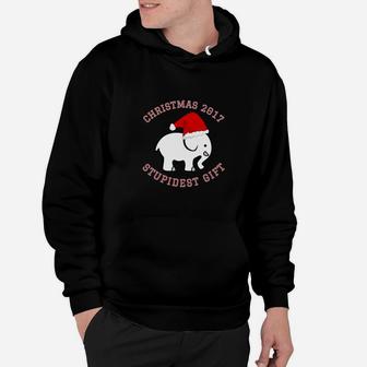 White Elephant Christmas 2017 Gift Exchange Contest Hoodie - Seseable